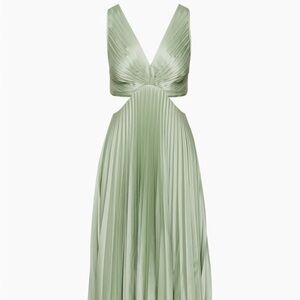 Aritiza Showpiece Satin Dress